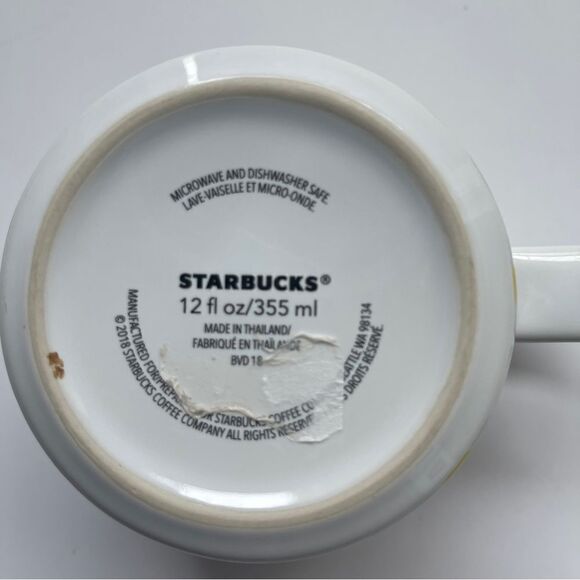Starbucks 2018 Easter Rabbit Mug, 12 oz Collectible - Picture 4 of 4